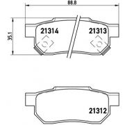 Слика 1 на плочки BREMBO P 28 017