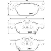 Слика 1 $на Плочки BREMBO P 28 076