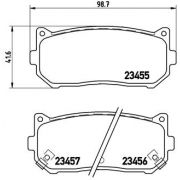 Слика 1 на плочки BREMBO P 30 008