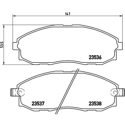 Слика на Плочки BREMBO P 30 010