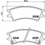 Слика 1 на плочки BREMBO P 30 011