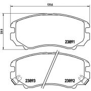 Слика 1 на плочки BREMBO P 30 018