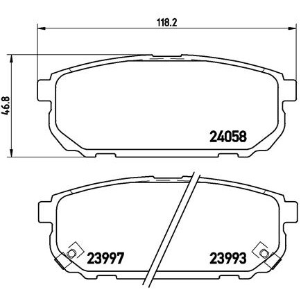 Слика на Плочки BREMBO P 30 023