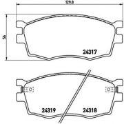 Слика 1 $на Плочки BREMBO P 30 026