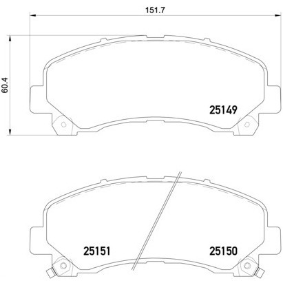 Слика на Плочки BREMBO P 34 007