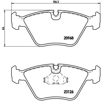 Слика на Плочки BREMBO P 36 007