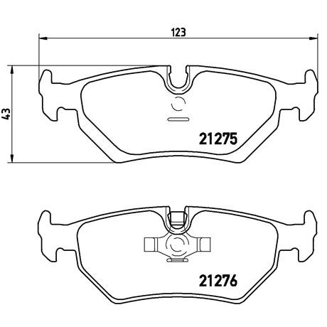 Слика на Плочки BREMBO P 36 008