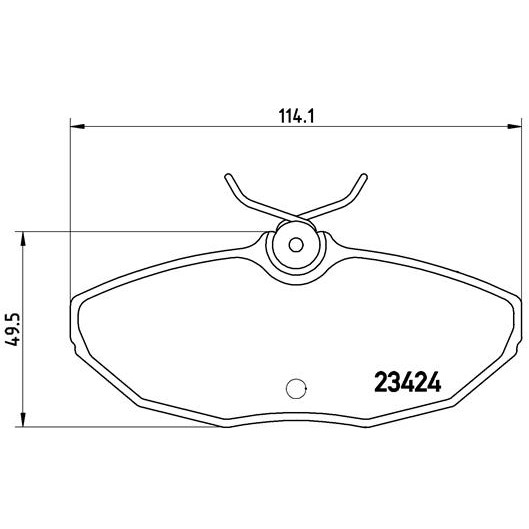 Слика на плочки BREMBO P 36 013 за Jaguar S-Type Saloon (CCX) 3.0 V6 - 238 коњи бензин