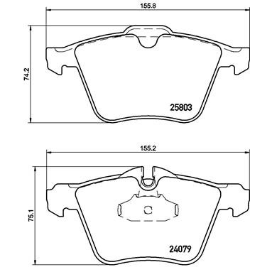 Слика на Плочки BREMBO P 36 028