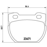 Слика 1 $на Плочки BREMBO P 44 006