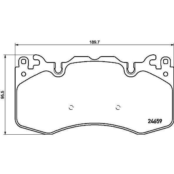 Слика на Плочки BREMBO P 44 023