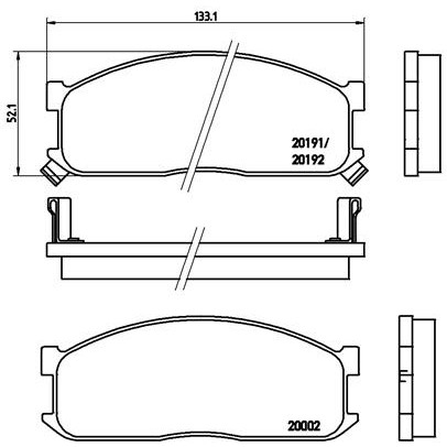 Слика на Плочки BREMBO P 49 010