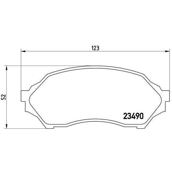 Слика на Плочки BREMBO P 49 027