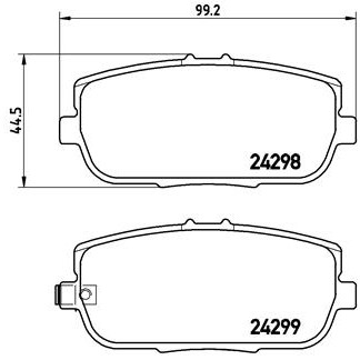 Слика на Плочки BREMBO P 49 044