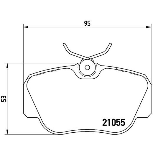 Слика на Плочки BREMBO P 50 011