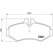 Слика 1 на плочки BREMBO P 50 020