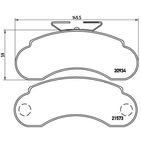 Слика на Плочки BREMBO P 50 021