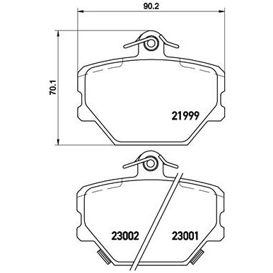 Слика на Плочки BREMBO P 50 038