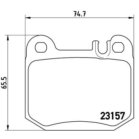 Слика на Плочки BREMBO P 50 043