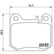 Слика 1 $на Плочки BREMBO P 50 043