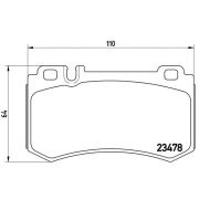 Слика 1 $на Плочки BREMBO P 50 061