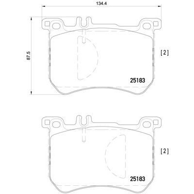 Слика на Плочки BREMBO P 50 111