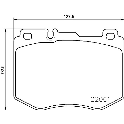 Слика на плочки BREMBO P 50 120 за Mercedes E-Class Convertible (A238) E 200 4-matic (238.443) - 184 коњи бензин