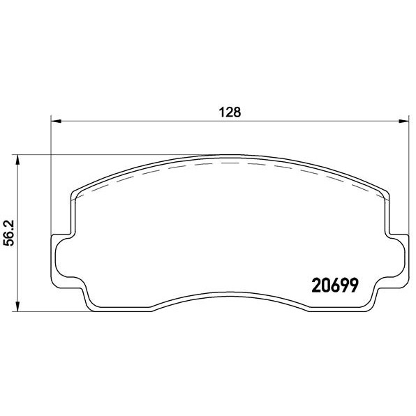 Слика на Плочки BREMBO P 54 002