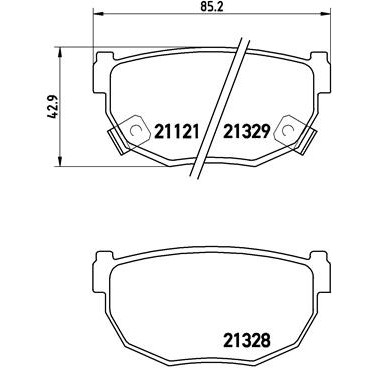 Слика на Плочки BREMBO P 56 010