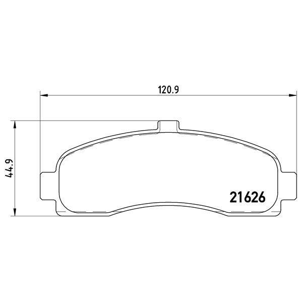 Слика на Плочки BREMBO P 56 031