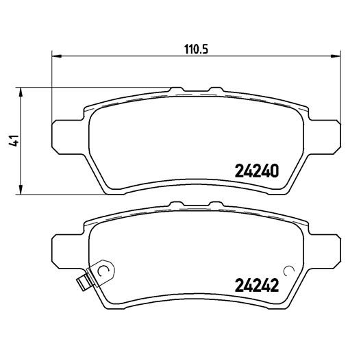 Слика на Плочки BREMBO P 56 060