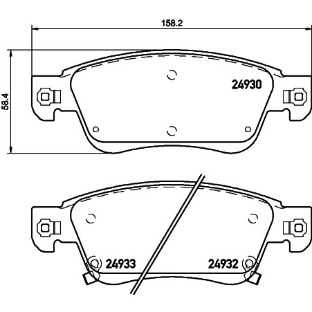 Слика на Плочки BREMBO P 56 080