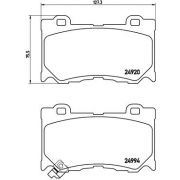 Слика 1 на плочки BREMBO P 56 089