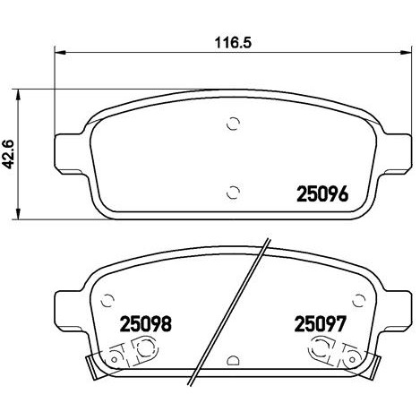 Слика на Плочки BREMBO P 59 080