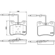 Слика 1 на плочки BREMBO P 61 047