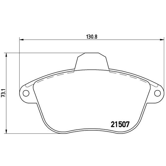 Слика на Плочки BREMBO P 61 048