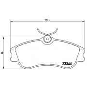 Слика 1 на плочки BREMBO P 61 069