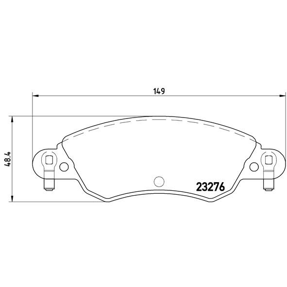 Слика на Плочки BREMBO P 61 070