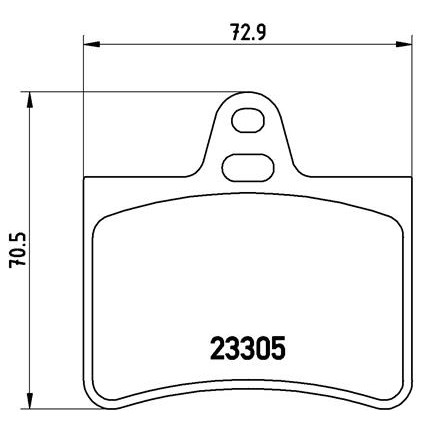 Слика на Плочки BREMBO P 61 073