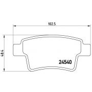 Слика 1 на плочки BREMBO P 61 085