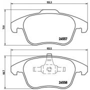 Слика 1 $на Плочки BREMBO P 61 086