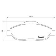 Слика 1 на плочки BREMBO P 61 101