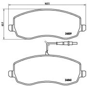 Слика 1 на плочки BREMBO P 61 104