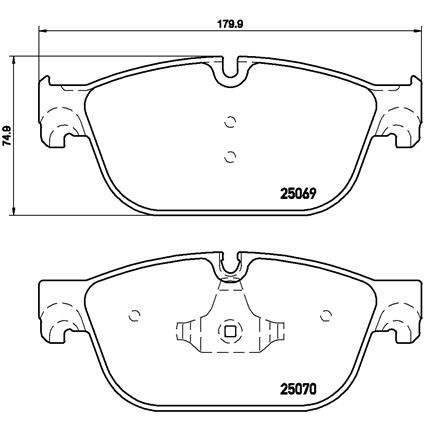 Слика на Плочки BREMBO P 61 107