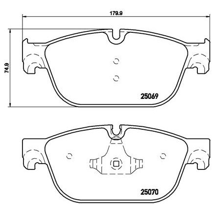 Слика на Плочки BREMBO P 61 115