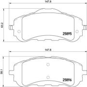 Слика 1 на плочки BREMBO P 61 120