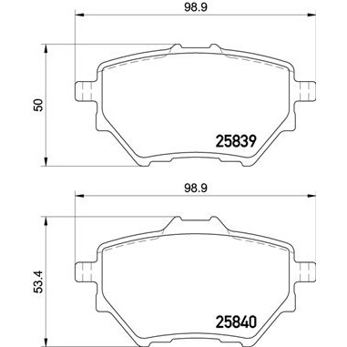 Слика на плочки BREMBO P 61 122 за Citroen C4 Space Tourer 1.5 BlueHDi 130 - 130 коњи дизел