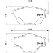 Слика 1 на плочки BREMBO P 61 124