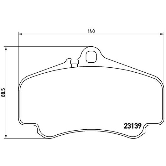 Слика на плочки BREMBO P 65 011 за Porsche 911 Convertible (997) 3.8 Carrera S - 355 коњи бензин