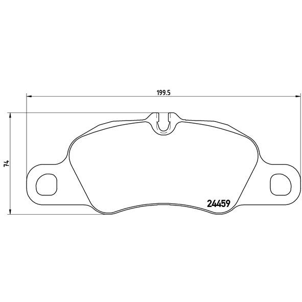 Слика на Плочки BREMBO P 65 018